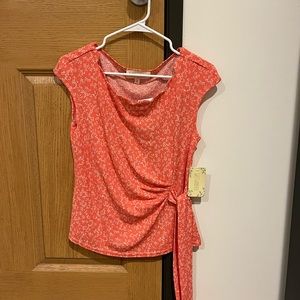 nwt pink sweet wanderer top